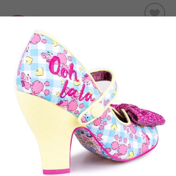 COPY - NIB IRREGULAR CHOICE "FRENCH FANCY" POODLES SZ 41 - Picture 2 of 9